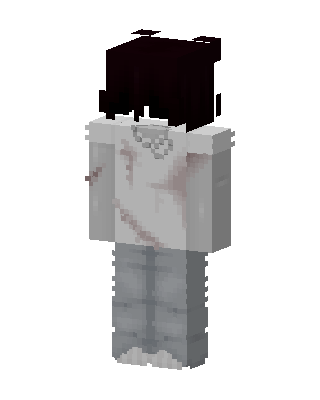 White Player skin, 3D preview