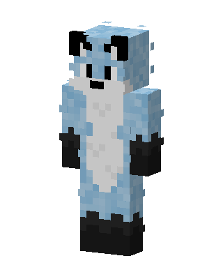 Ice Fox Minecraft skin