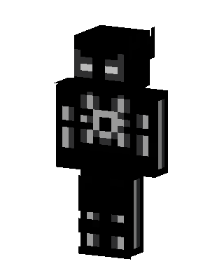 Black Suit Hero Minecraft skin
