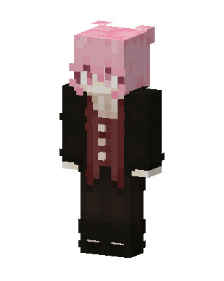 Pink Haired Gentleman skin, 3D preview
