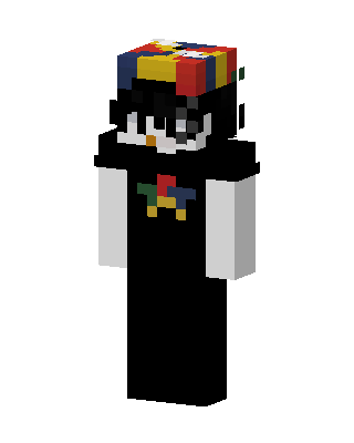 Black Player skin, 3D preview