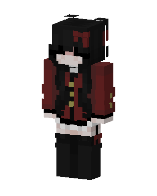 Crimson Doll Minecraft skin