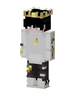 Golden Crown Boy Minecraft skin
