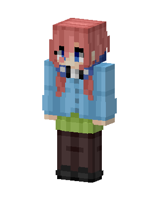 Miku Nakano Minecraft skin