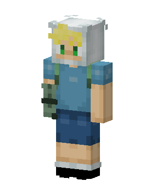 Blue Player Boy Minecraft blue skin