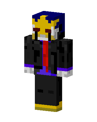 Black King skin, 3D preview