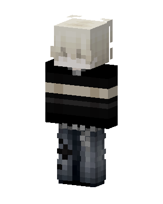 Ash Stripe skin, 3D preview
