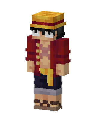 Monkey D. Luffy Minecraft skin
