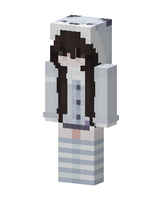 White Player Girl Minecraft white skin