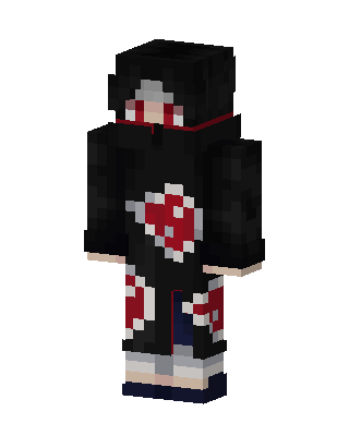 Itachi Uchiha skin, 3D preview