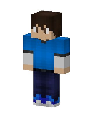 Blue Player Boy Minecraft blue skin