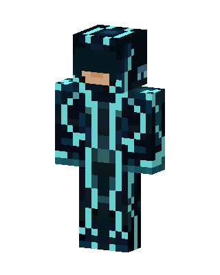 Black Fighter Boy Minecraft PvP skin