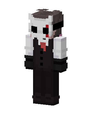 Masked Gentleman skin, 3D preview