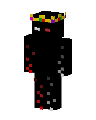 Black King Minecraft skin
