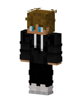 Hoodie Boy skin, 3D preview