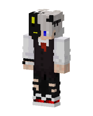 Split Face skin, 3D preview