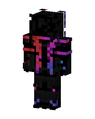Neon Shadow skin, 3D preview