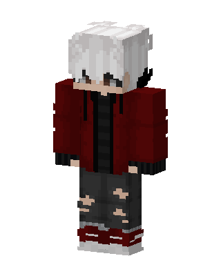 Red Player Boy skin, 3D preview