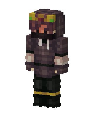 Crowned Hoodie Minecraft skin