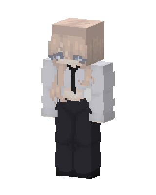 Office Glasses Girl Minecraft skin
