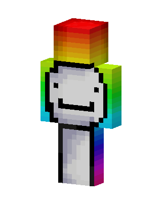 Rainbow Dream Minecraft skin