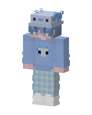 Blue Animal Minecraft skin