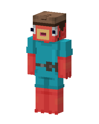 Red Crab Traveler Minecraft skin