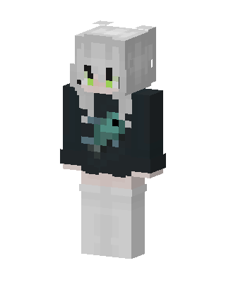 White Player Girl Minecraft white skin