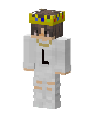 Crowned L skin, 3D preview