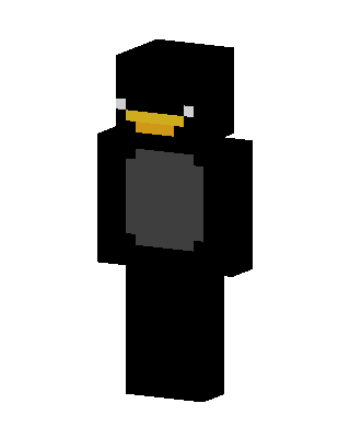 Penguin skin, 3D preview