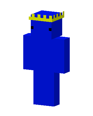 Blue Rainbow Friends Minecraft skin
