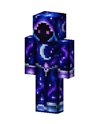 Blue Astronaut skin, 3D preview