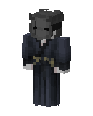 Black Player Boy skin, 3D preview