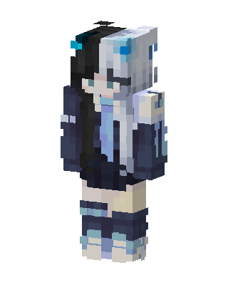 Frost Split skin, 3D preview