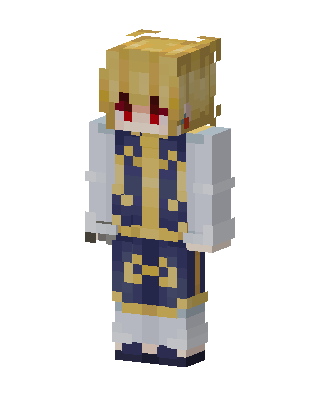 Kurapika Minecraft skin