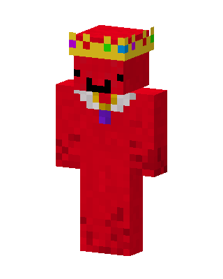 Red King Minecraft red skin