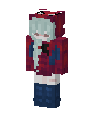Red Holiday Boy Minecraft skin