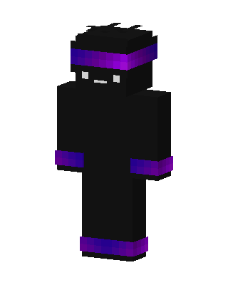 Void Ninja skin, 3D preview