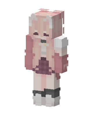 Strawberry Milk skin, 3D preview