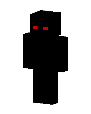 Black Mob skin, 3D preview