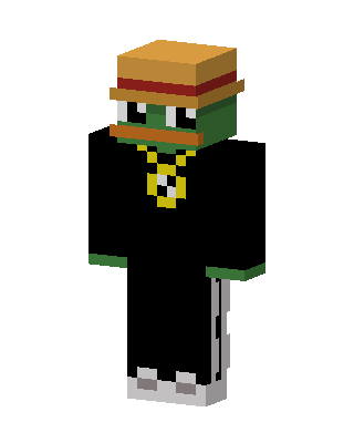 Burger Pepe Minecraft skin