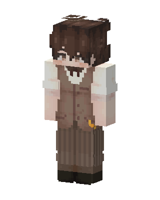 Vintage Gentleman skin, 3D preview