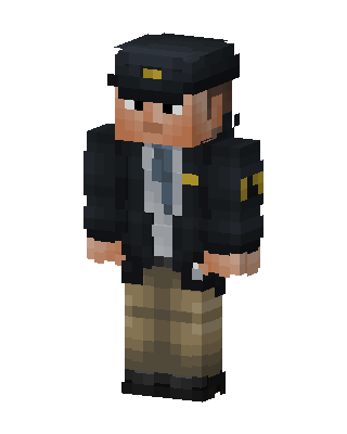 Security Guard skin, 3D preview