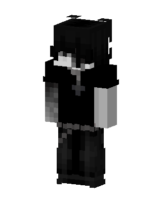 Black Ninja skin, 3D preview