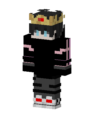 Crowned Shadow Minecraft skin