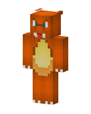 Charmander skin, 3D preview