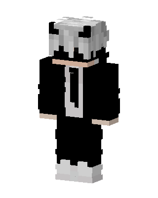 Panda Suit skin, 3D preview