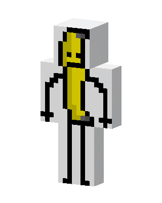 Banana Man Minecraft skin