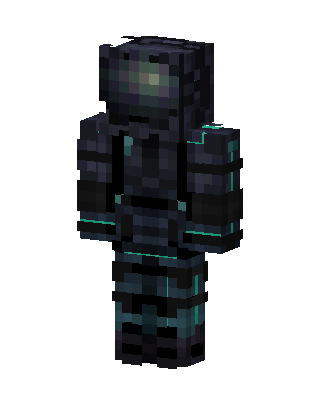 Black Masked Villain Boy Minecraft skin