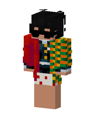 Giyu Tomioka skin, 3D preview